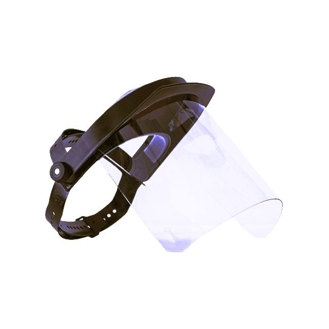 VISIERA POLICARB. A CASCHETTO PANORAMA