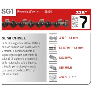 CATENA SARP SG125 25FT.... 2