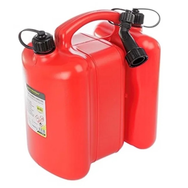 TANICA OLIO-BENZINA l. 6,0+3,0