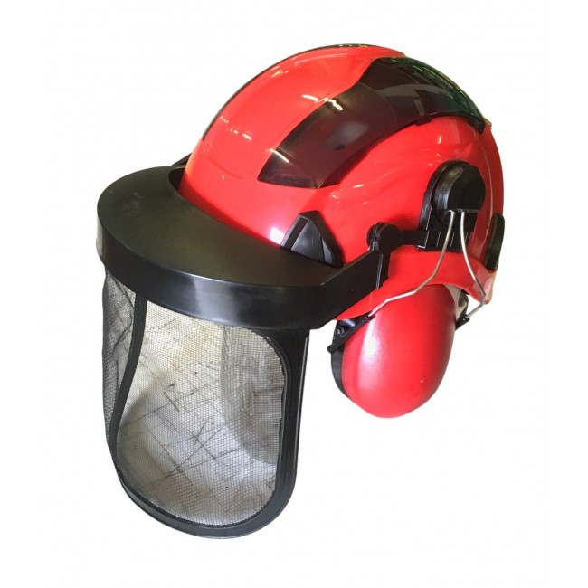 ELMETTO ARBORIST ANTINFORTUNI ROSSO