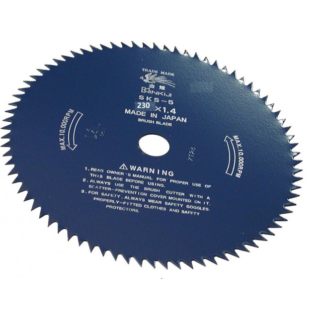 DISCO ACCIAIO SKS5 80T 230X25,4X1,4