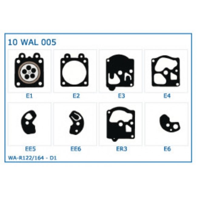 KIT MEMBRANE WALBRO WA R 122/164 D1 8EL