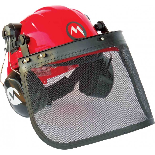 420282 ELMETTO FOREST CUFFIE E VISIERA