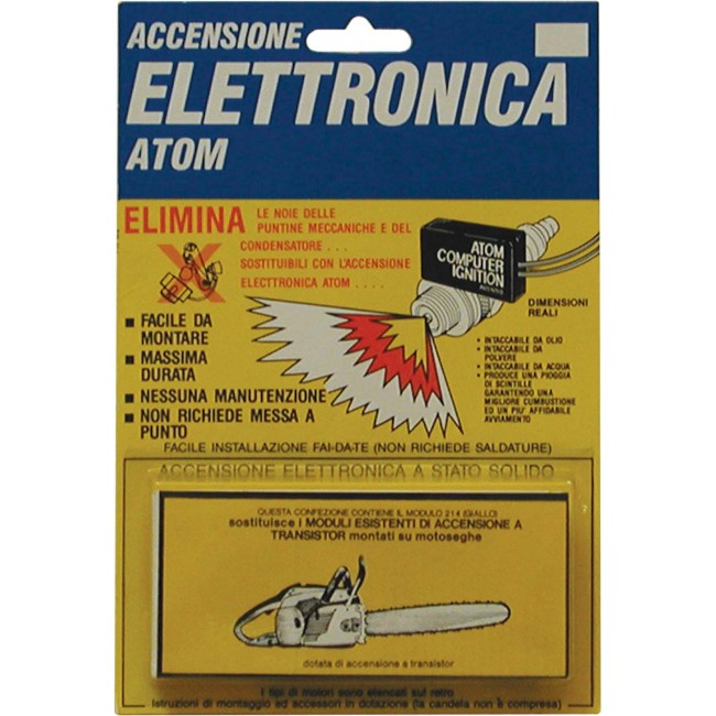 MODULO ELETTRONICO ATOM 214 GIALLO
