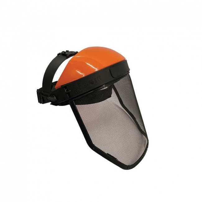 VISIERA PROTETTIVA RETE METALLO