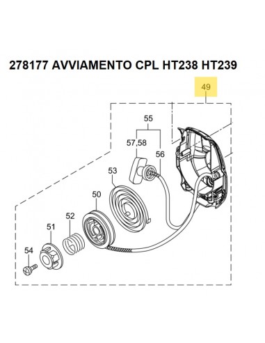 278177 AVVIAMENTO CPL HT238 HT239